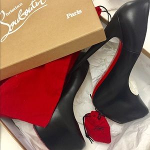 Authentic Christian Louboutin -size 37 or 7